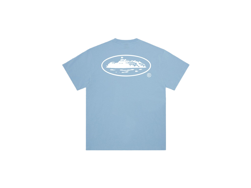 Corteiz OG Island Tee Baby Blue-Corteiz-pikastore.cz