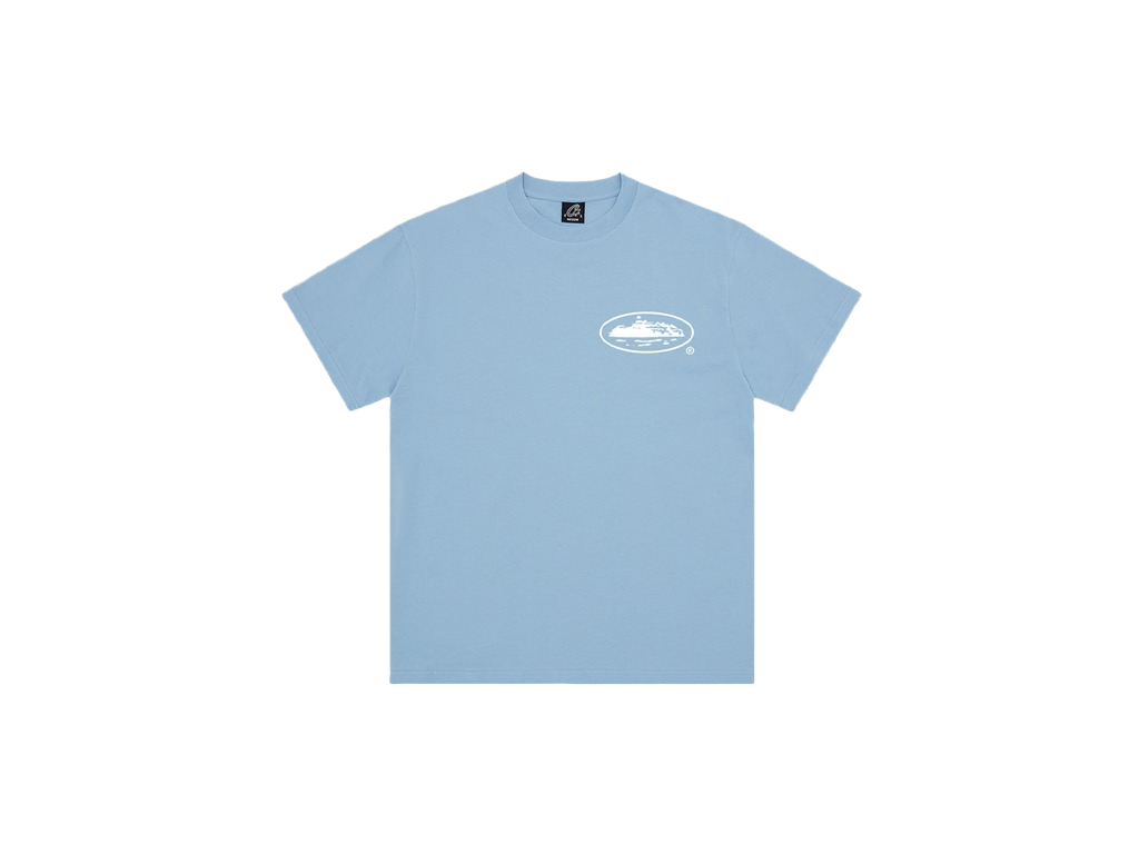 Corteiz OG Island Tee Baby Blue-Corteiz-pikastore.cz