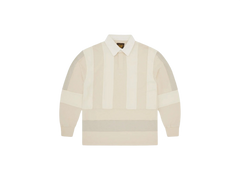 Corteiz Panel Strpez Rugby Shirt Cream