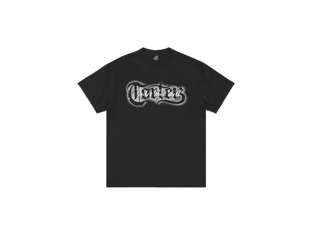 Corteiz RTW Tatted Tee Black-Corteiz-pikastore.cz