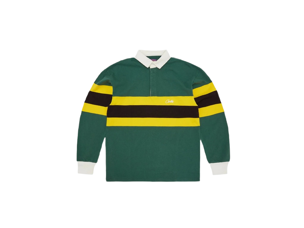 Corteiz Rugby Shirt Forest Green-Corteiz-pikastore.cz