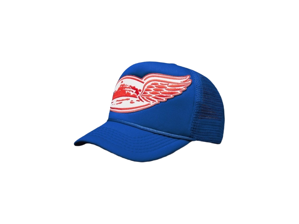 Corteiz Wing Trucker Cap Royal Blue-Corteiz-pikastore.cz