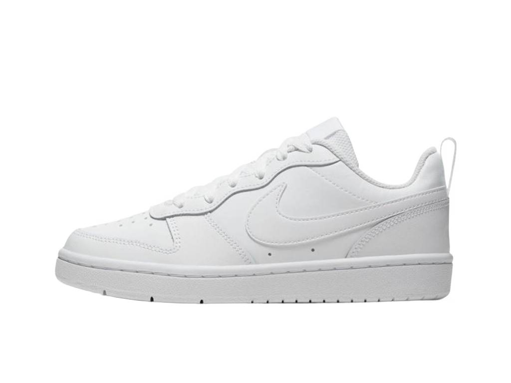 Nike Court Borough Low 2 GS Triple White-Nike-pikastore.cz