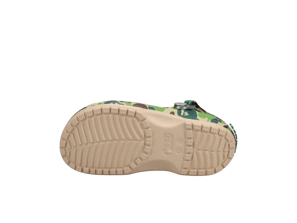 Crocs Classic Clog A Bathing Ape ABC Camo Green (Kids) – claquettes – photo 5 sur 5