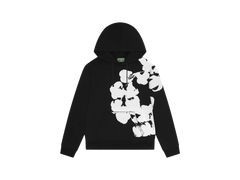 Denim Tears Big Cotton Wreath Sweatshirt Black