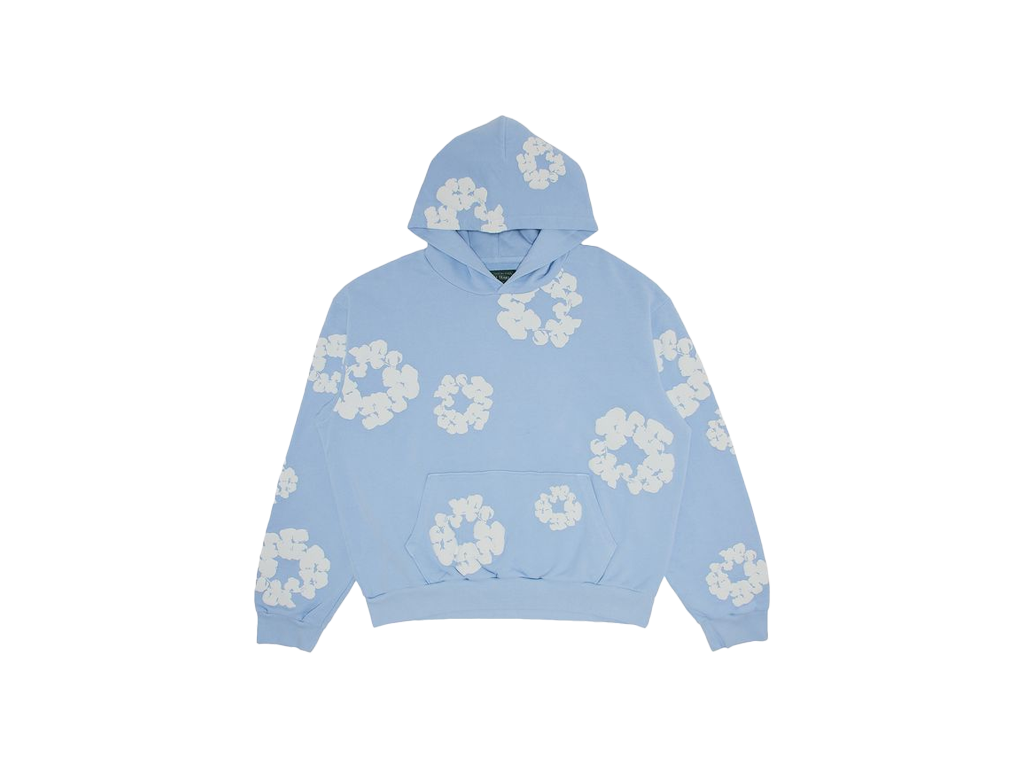 Denim Tears The Cotton Wreath Sweatshirt Powder Blue-Denim Tears-pikastore.cz