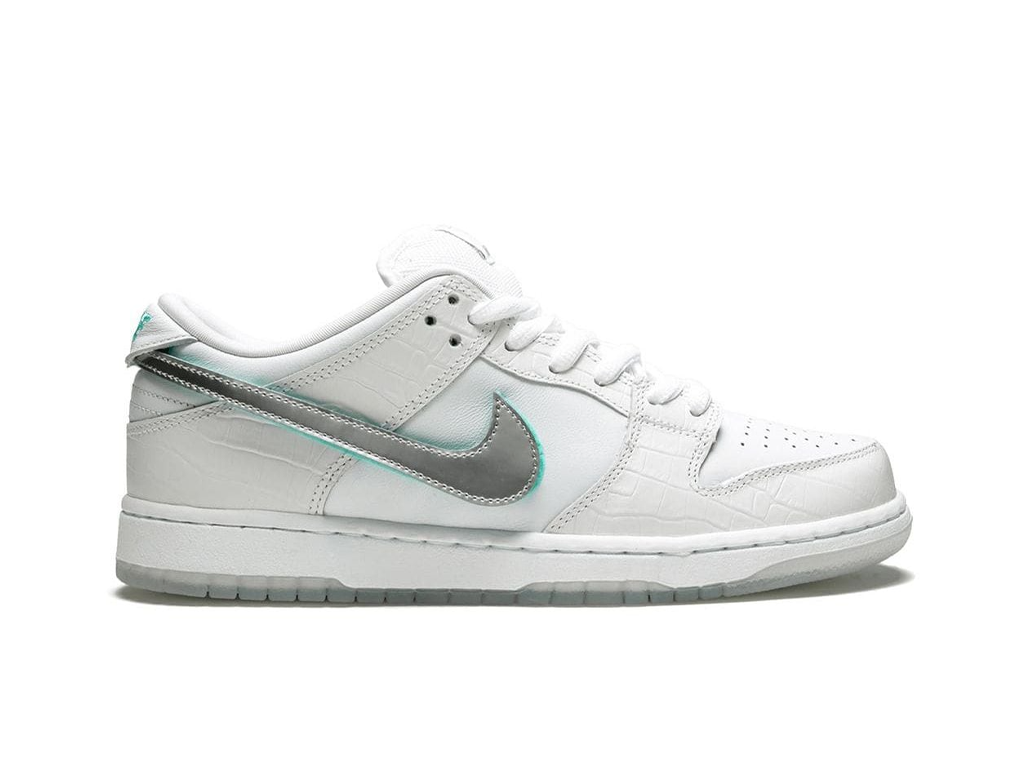 Diamond Supply Co. x Nike Dunk Low Pro SB White Diamond