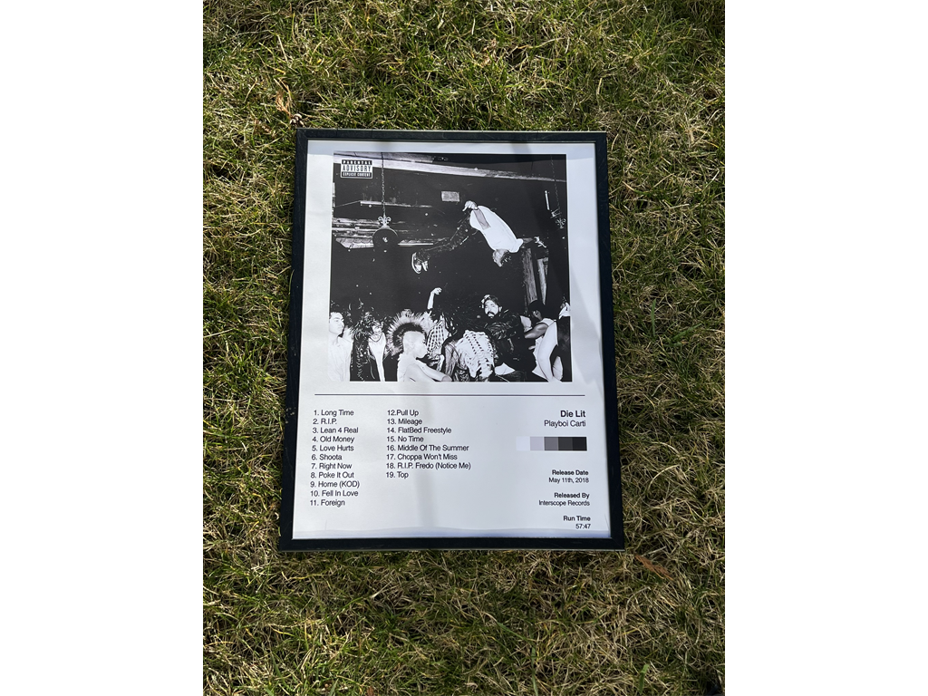 Die Lit, Playboi Carti - A3 Album Print-Apparel & Accessories-Pikastore-pikastore.cz