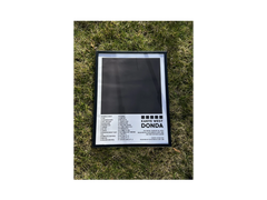 Donda, Kanye West - A3 Album Print