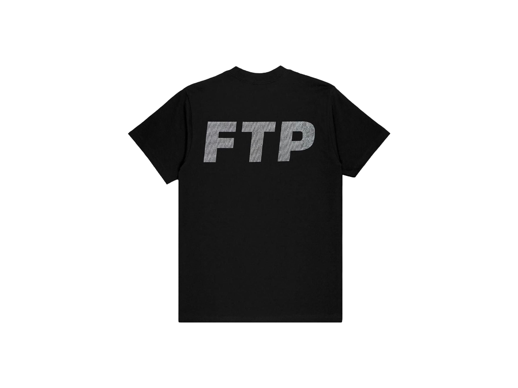 FTP Rhinestone Logo Tee Black-FTP-pikastore.cz