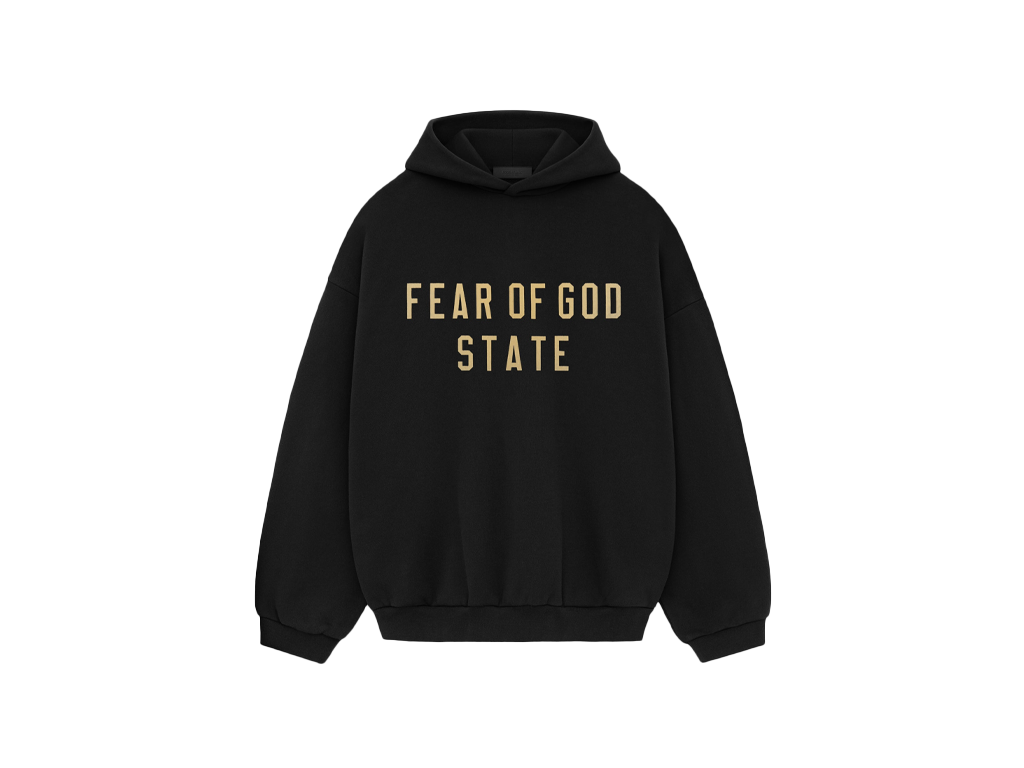 Fear of God Essentials Fleece S24 Hoodie Black-Fear of God-pikastore.cz