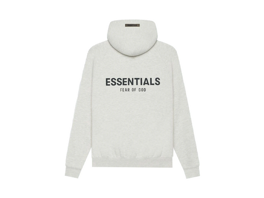 Fear of God Essentials S21 Hoodie Light Heather Oatmeal - PIKASTORE