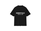 Fear of God Essentials S25 T-Shirt Jet Black-Fear of God-pikastore.cz