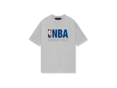 Fear of God Essentials NBA S24 T-Shirt Grey - PIKASTORE
