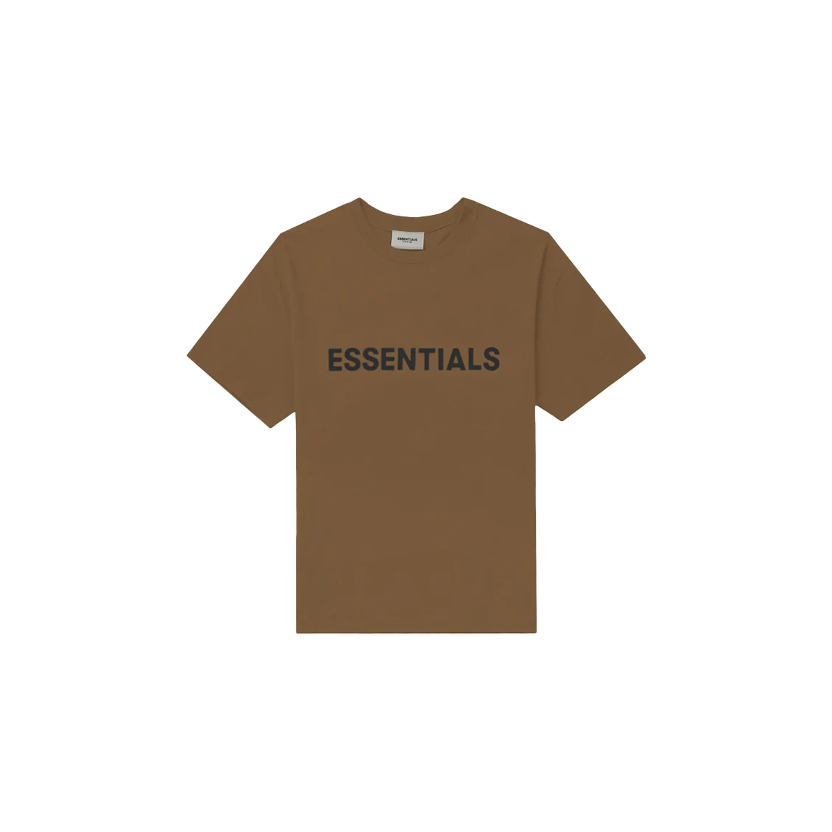Fear of God Essentials S20 T-Shirt Brown - PIKASTORE