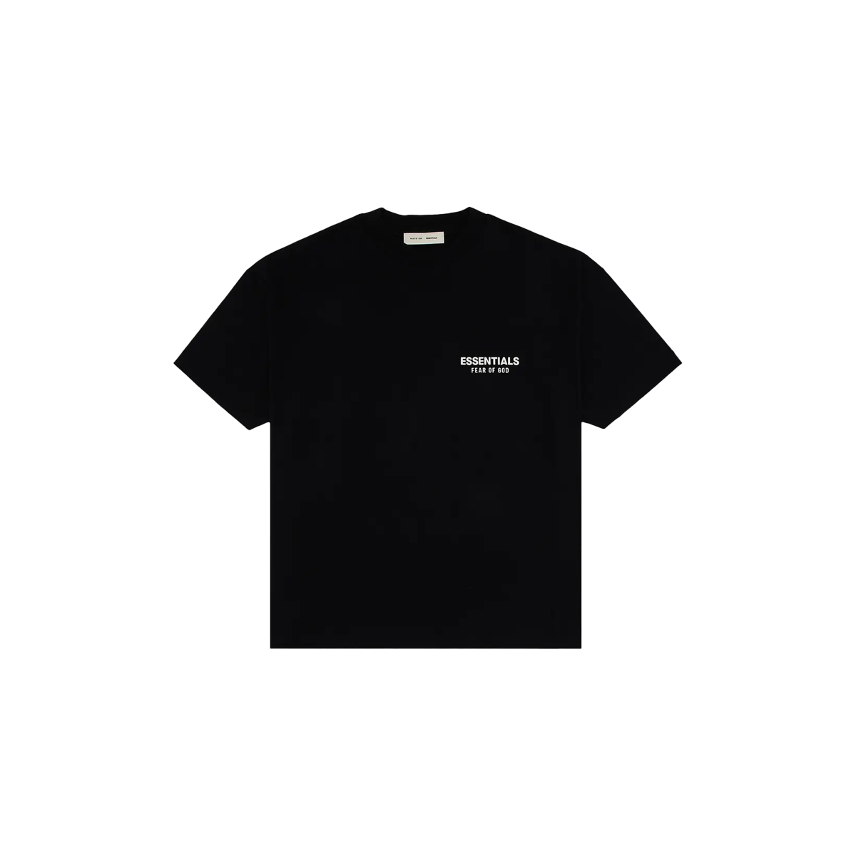 Fear of God Essentials S25 T-Shirt Jet Black-Fear of God-pikastore.cz