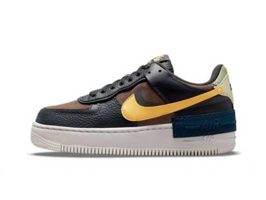 Wmns Air Force 1 Shadow Off Noir Saturn Gold