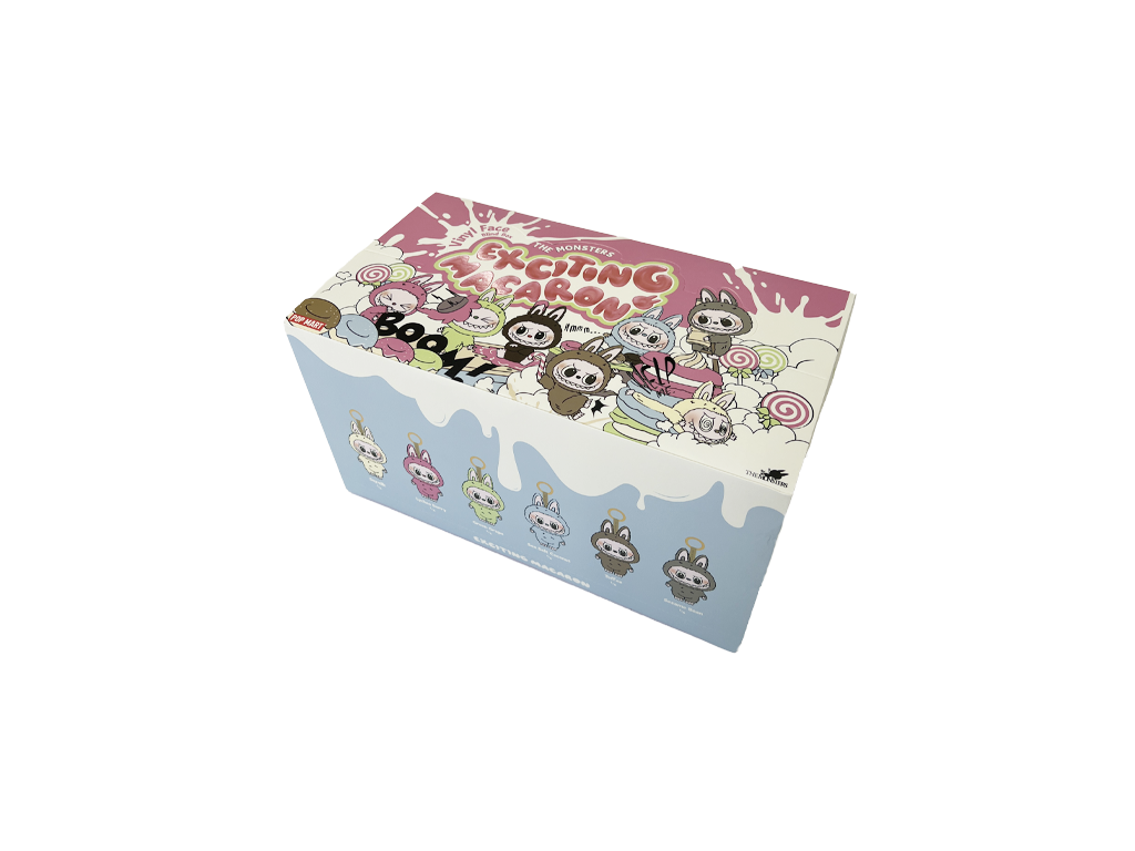 Pop Mart Labubu The Monsters Tasty Macarons Vinyl Face Sealed Case (6 Blind Boxes)-Labubu-pikastore.cz