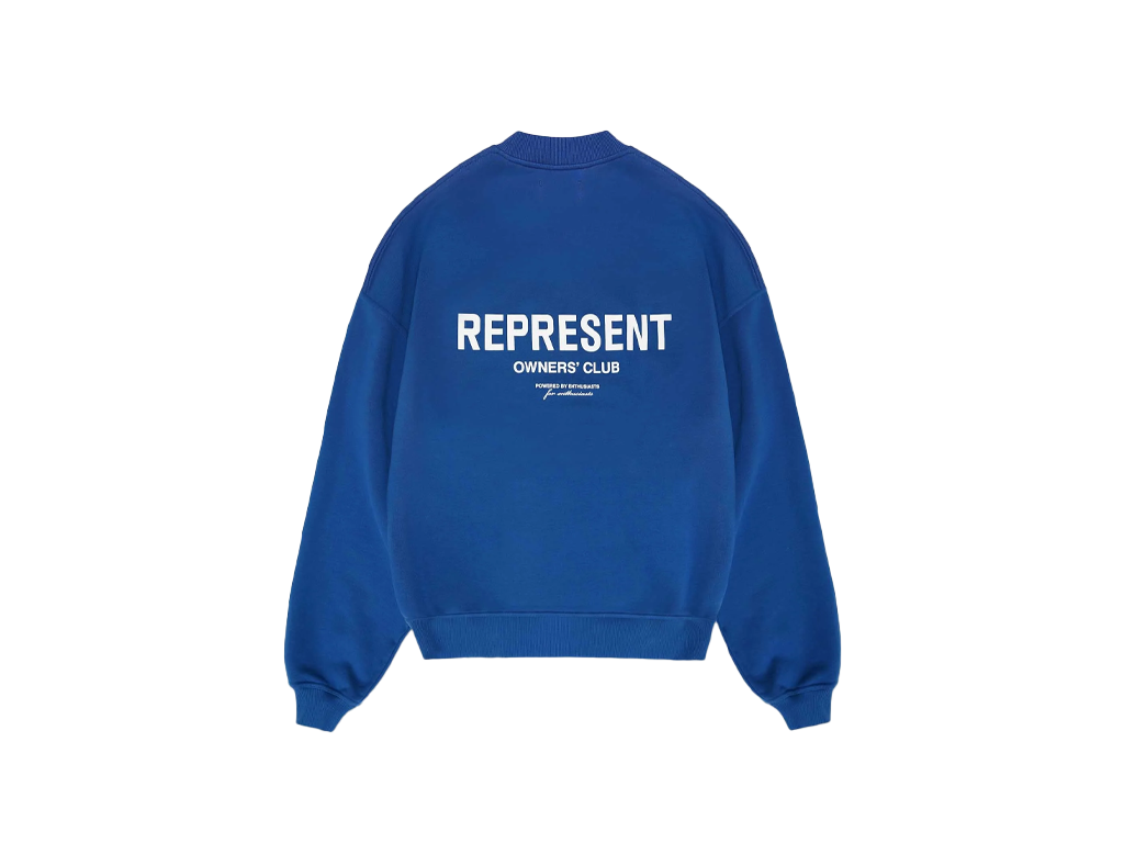 Represent Owners Club Crewneck Azure Blue