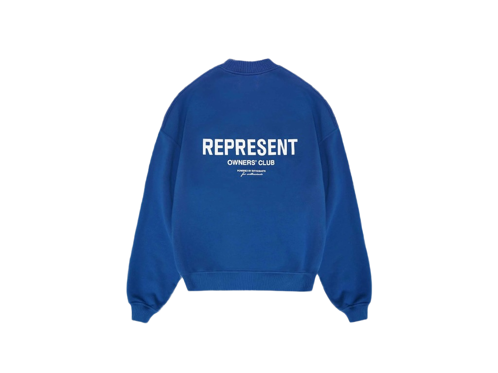 Represent Owners Club Crewneck Azure Blue-Represent-pikastore.cz