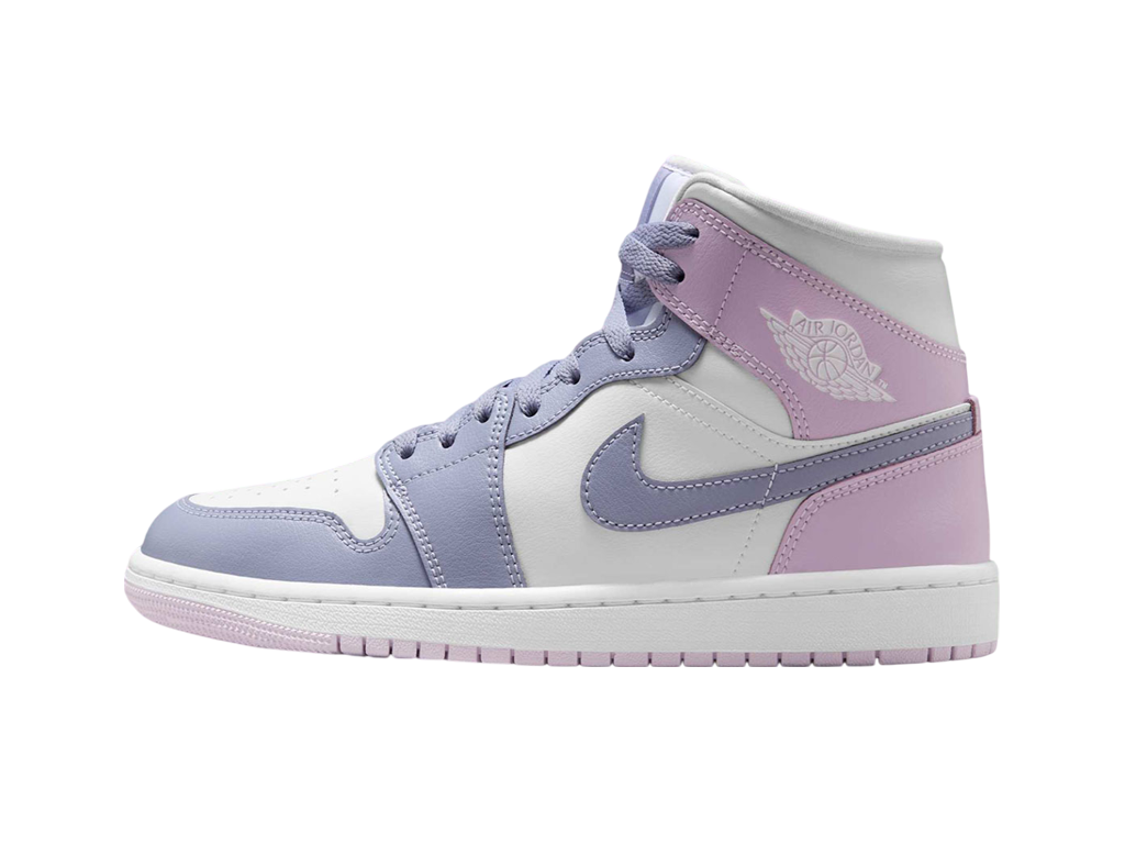 Jordan 1 Mid Indigo Haze Doll White (Womens)-Nike-pikastore.cz