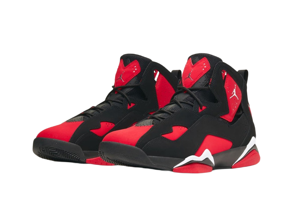 Nike Air Jordan True Flight Black University Red-Air Jordan-pikastore.cz