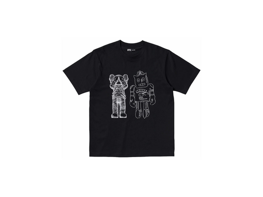 KAWS x Uniqlo Warhol UT Graphic T-shirt Black