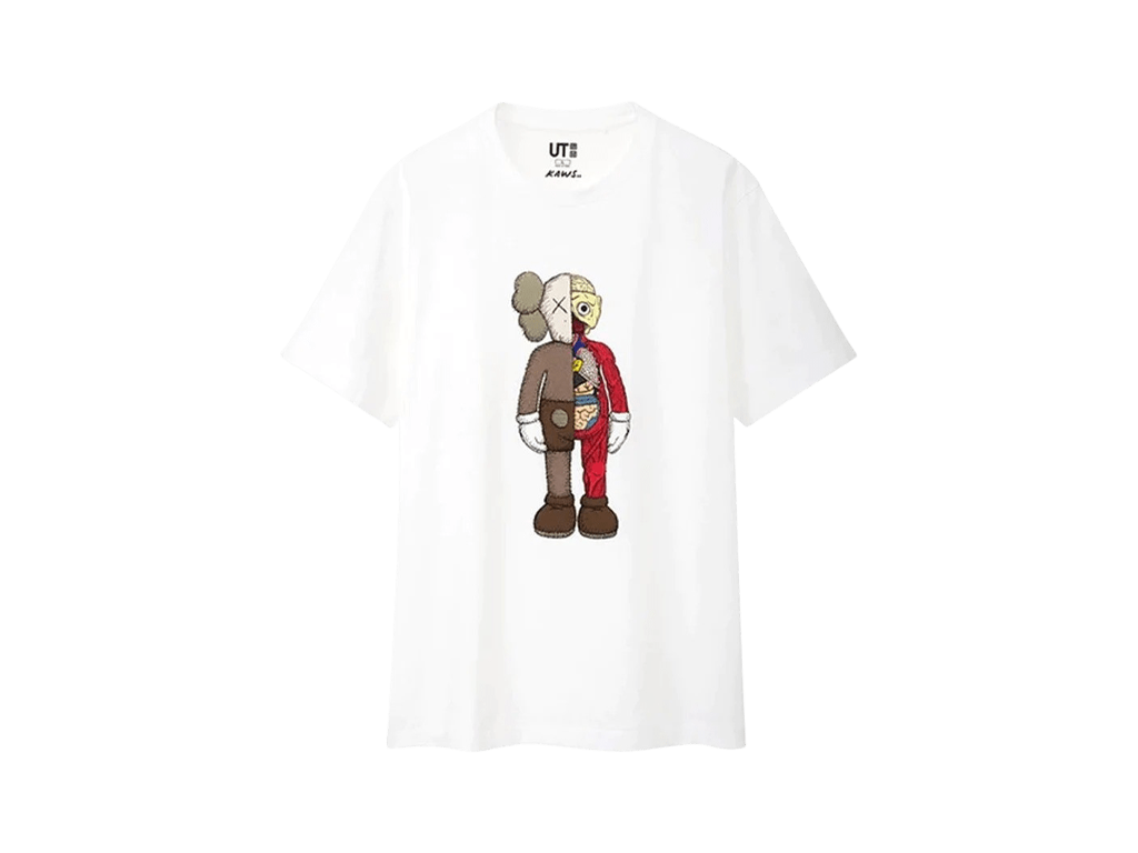 KAWS x Uniqlo Flayed Tee (US Sizing) White-Kaws-pikastore.cz