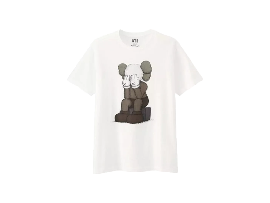 KAWS x Uniqlo Passing Through Tee White-Kaws-pikastore.cz