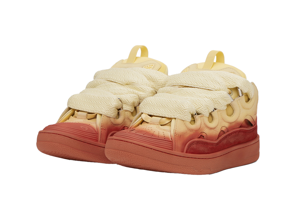 Lanvin Curb Sneakers Hand-Sprayed - Venus Dune-Lanvin-pikastore.cz