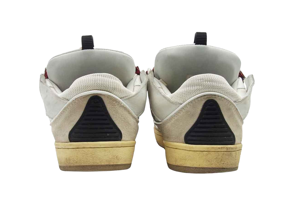 Lanvin Curb Sneakers White