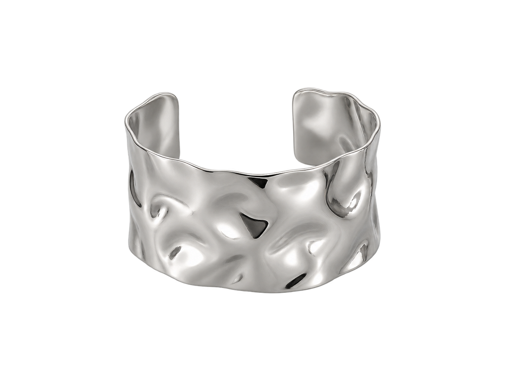 Liquid Metal Cuff – kleding