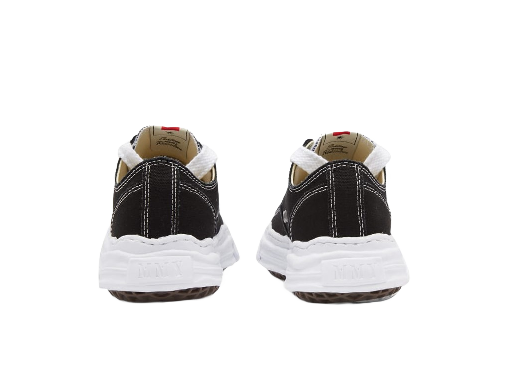 Maison Mihara Yasuhiro Hank OG Sole Canvas Low Black-Maison Mihara Yasuhiro-pikastore.cz