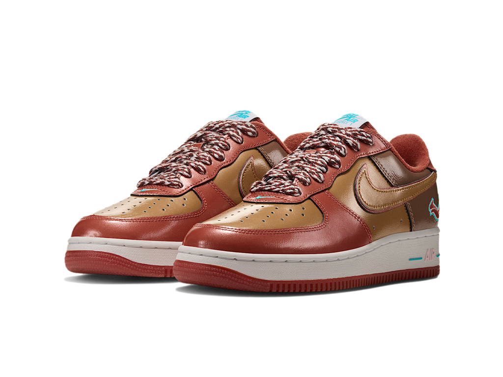 NIGO x J-Hope x Nike Air Force 1 01 Burnt Sunrise – tenisky – fotka 2 z 5