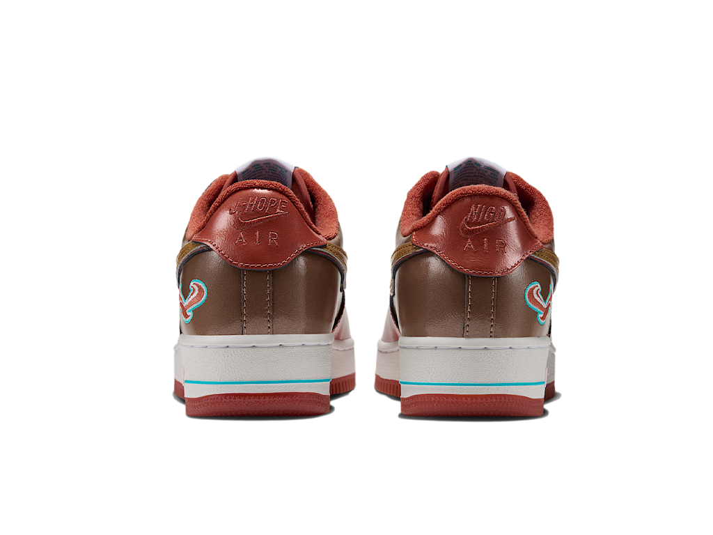 NIGO x J-Hope x Nike Air Force 1 01 Burnt Sunrise – tenisky – fotka 4 z 5