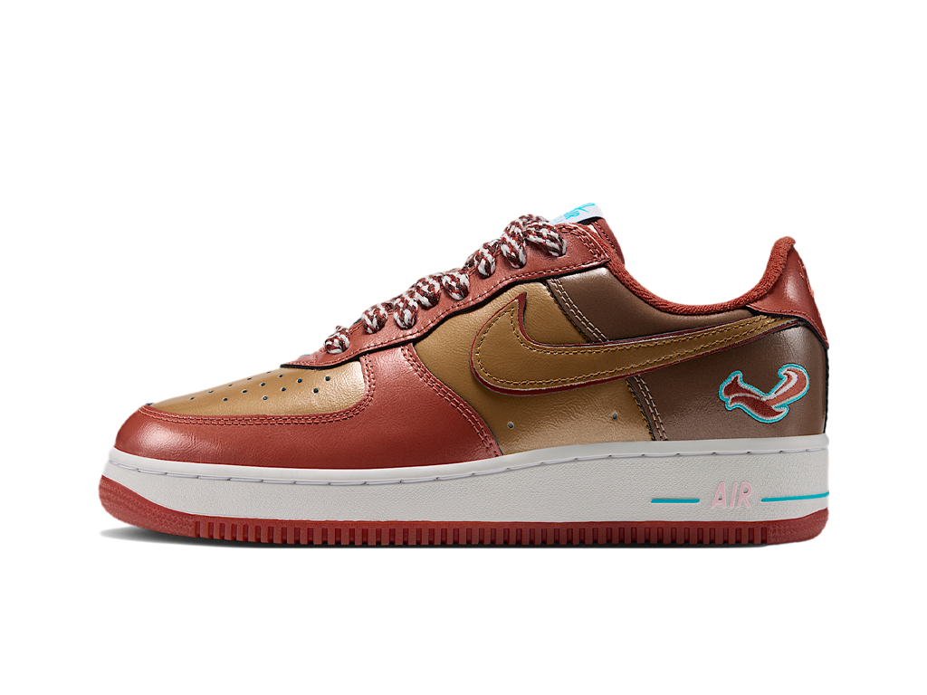 NIGO x J-Hope x Nike Air Force 1 01 Burnt Sunrise – tenisky, hnědá