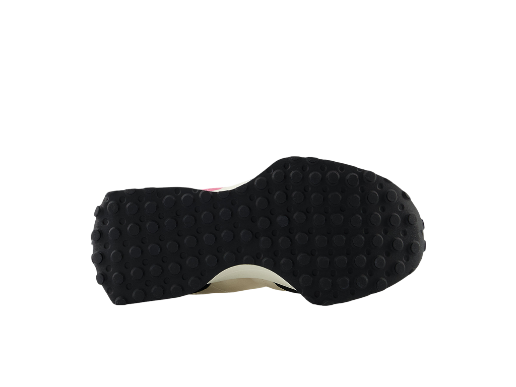 New Balance 327 Big Kid Black Real Pink-New Balance-pikastore.cz