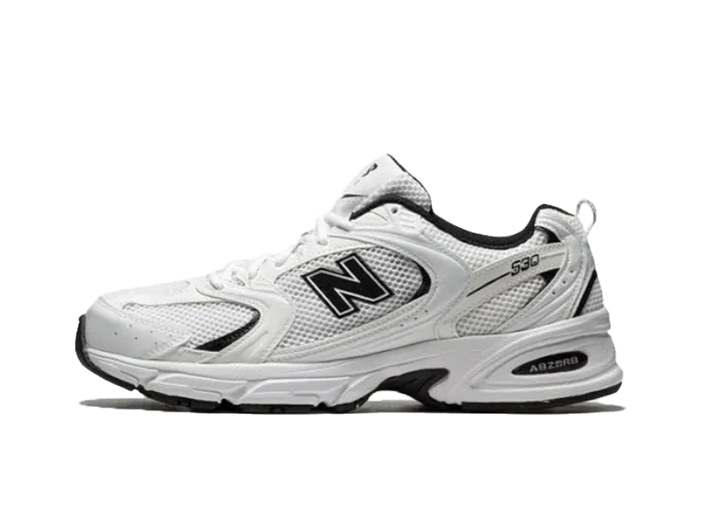 New Balance 530 White Black-New Balance-pikastore.cz