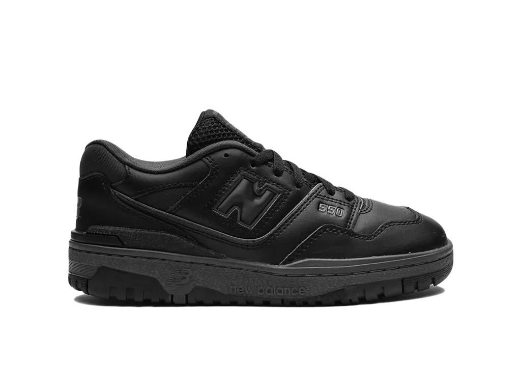 New Balance 550 Big Kid Black-New Balance-pikastore.cz