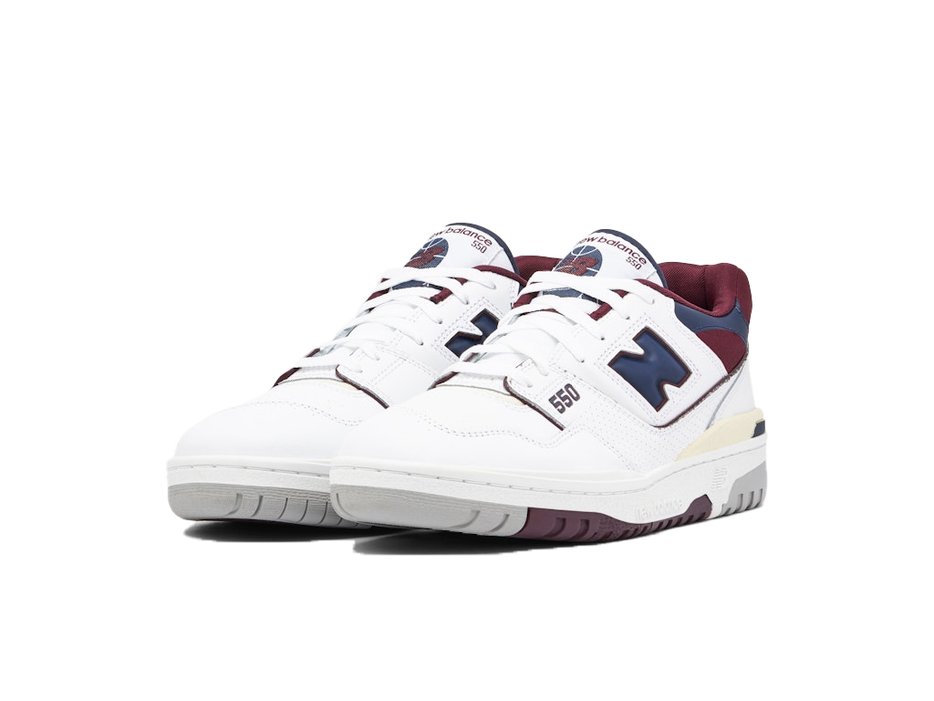 New Balance 550 Burgundy Natural Indigo-New Balance-pikastore.cz
