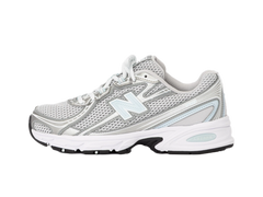 New Balance 740 Gray Matter Frosted Glass Silver Metallic