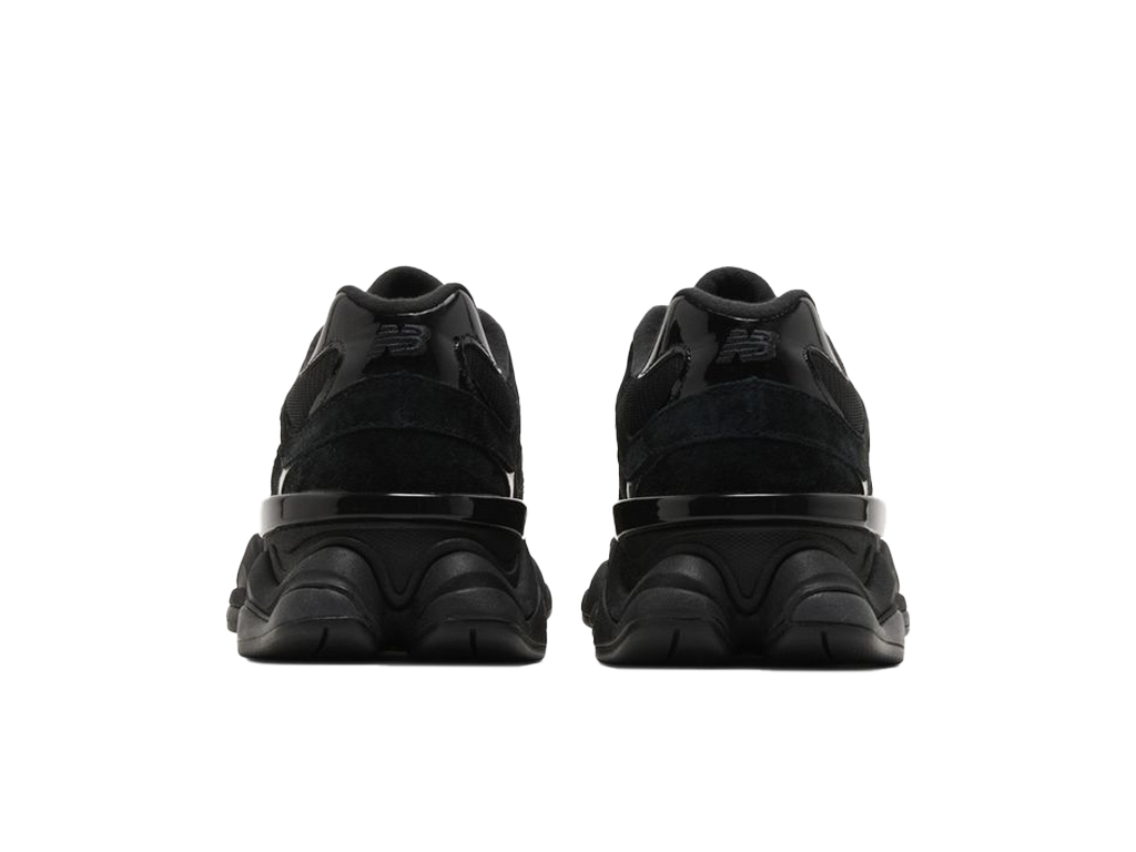 New Balance 9060 Triple Black Suede Patent-New Balance-pikastore.cz