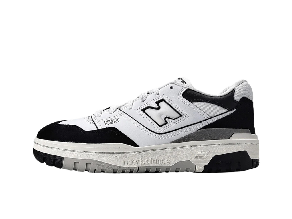 New Balance 550 White Black Rain Cloud