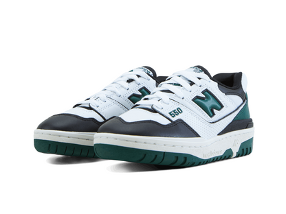 New Balance 550 White Green Black