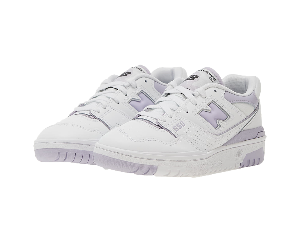 New Balance 550 White Lilac (Women's)-sneakers-New Balance-pikastore.cz