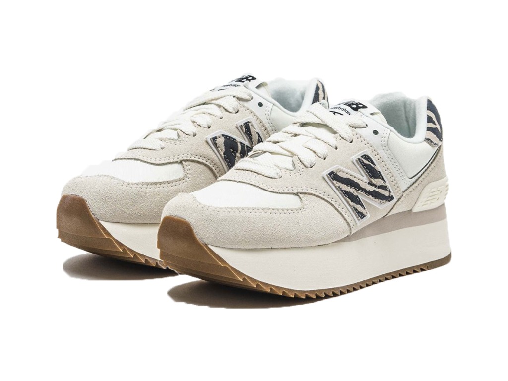 New Balance Wmns 574+ Sea Salt Animal Print-New Balance-pikastore.cz