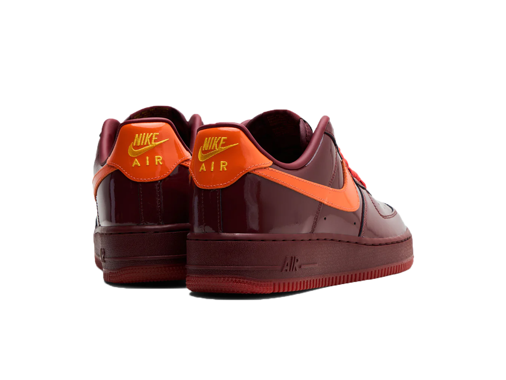 Nike Air Force 1 Low Patent Leather Dark Team Red-Nike-pikastore.cz