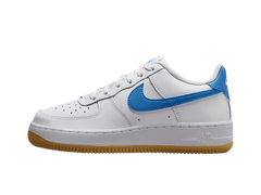 Nike Air Force 1 Low White Gum Light Brown Blue Beyond