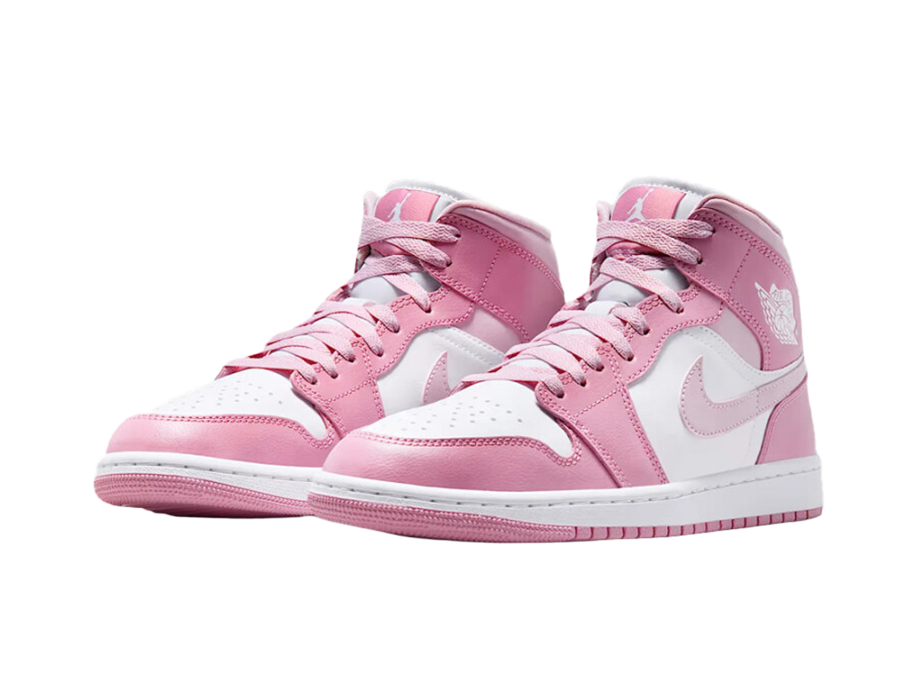 Nike Air Jordan 1 Mid Elemental Pink Iced Carmine Womens-Nike-pikastore.cz
