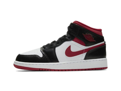 Nike Air Jordan 1 Mid GS Black Gym Red